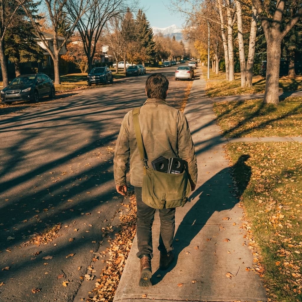 Crew walks the blocks.