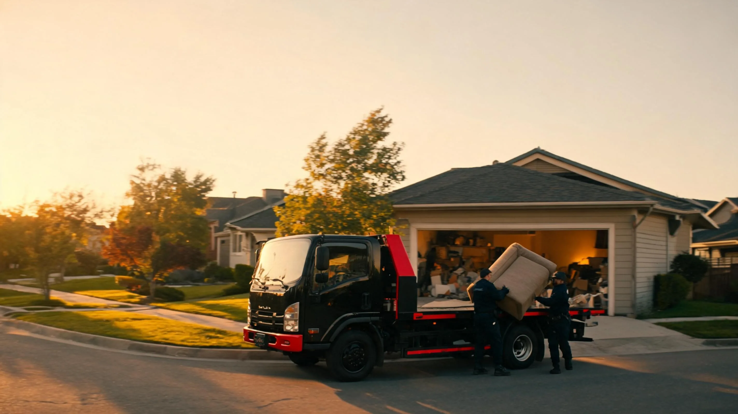 Cover image for the StreetDrop field-notes post: Junk Removal in Red Deer: Filling a Truck Day with One Tight Zone