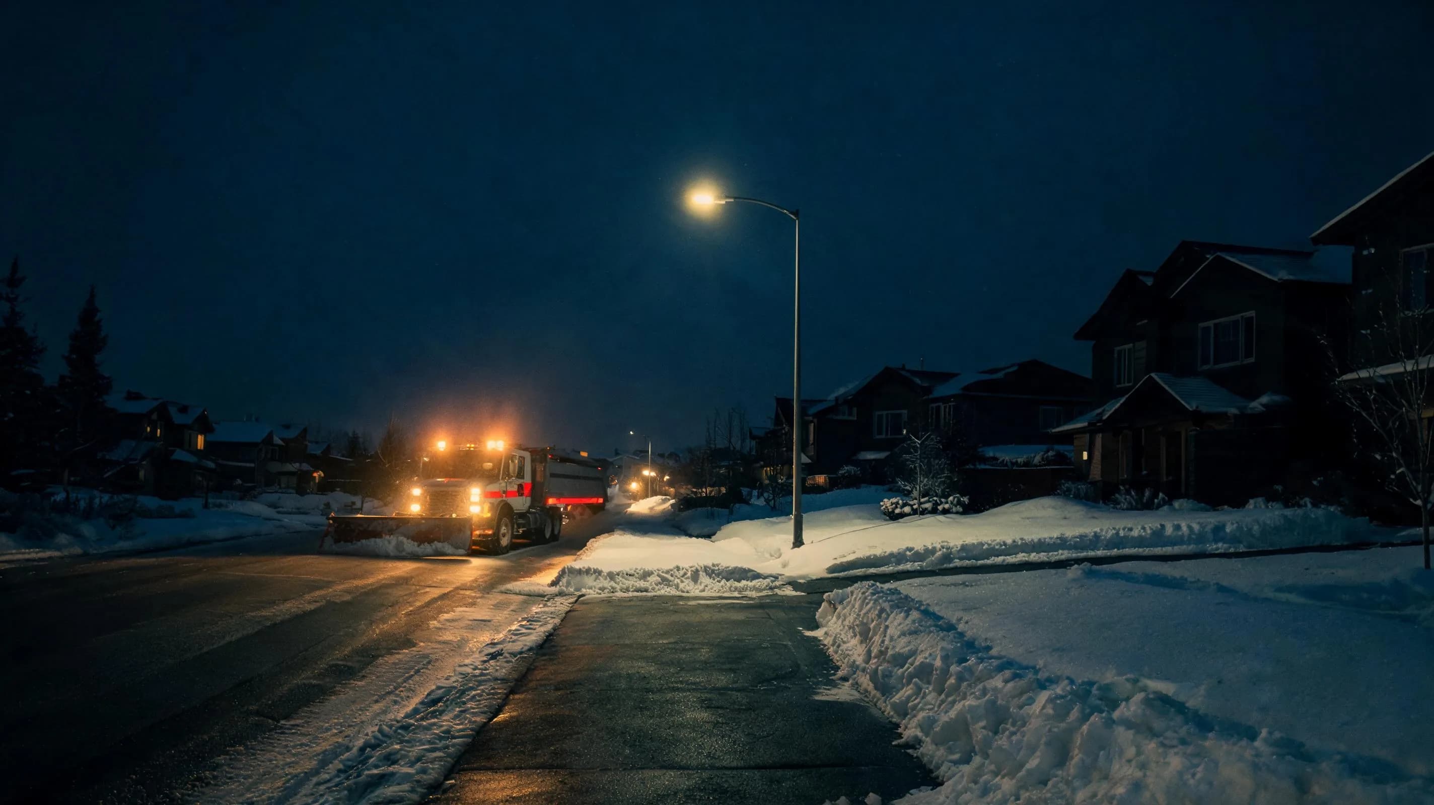 Cover image for the StreetDrop field-notes post: Selling Snow Contracts in Red Deer: The Door Hanger Window Comes Early