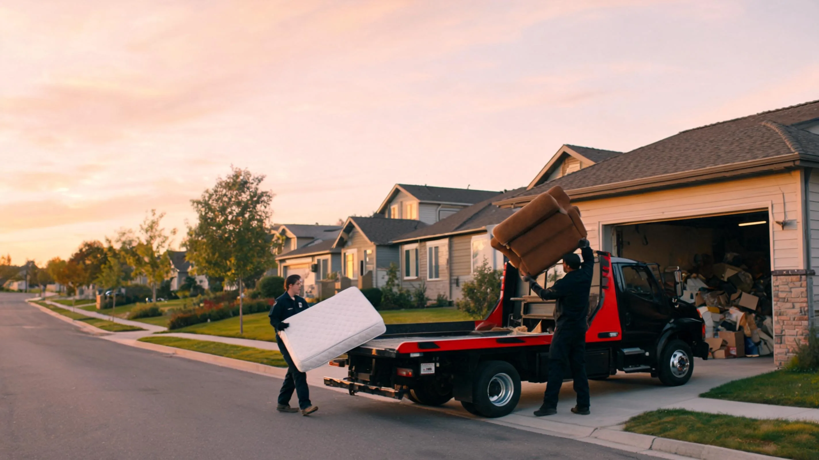 Cover image for the StreetDrop field-notes post: Mattresses, Couches, and Garage Piles: Why Saturday Morning Is the Moment for Junk Removal Hangers